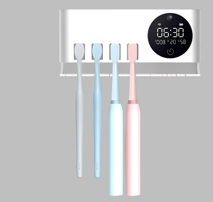 LuxVyx Ultraviolet Toothbrush Sterilizer Smart Toothbrush Holder Rack