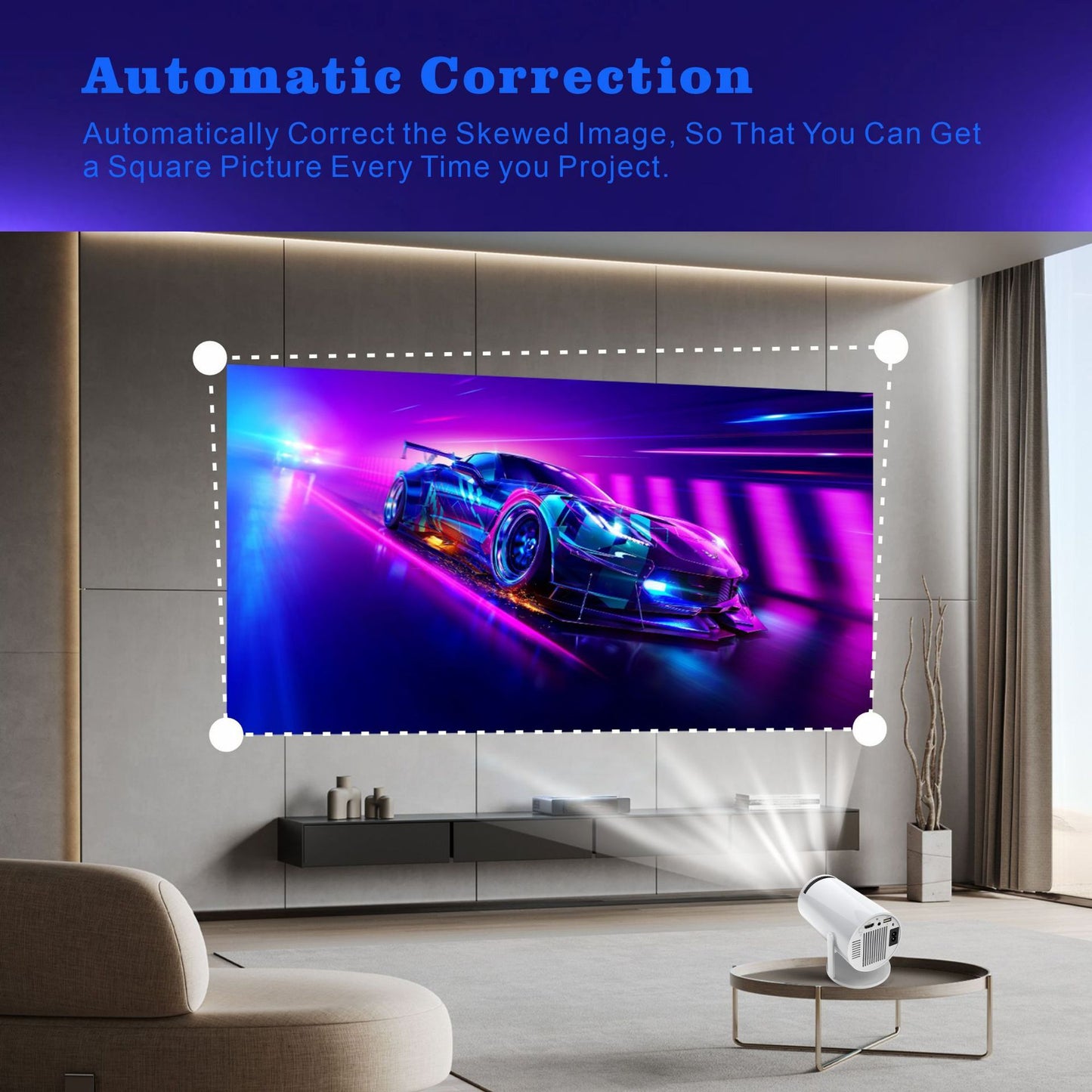 LuxVyx HY300Pro Ultra HD 4K Projector