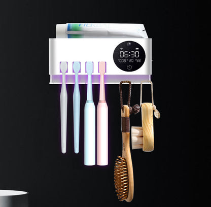 LuxVyx Ultraviolet Toothbrush Sterilizer Smart Toothbrush Holder Rack