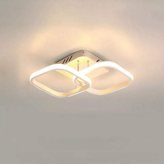 Dimmable and 3-Color Adjustable LED Ceiling Lamp